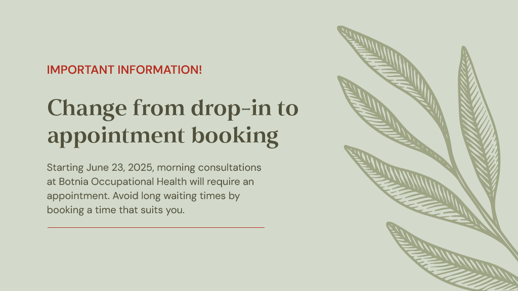 Change from drop-in to appointment booking