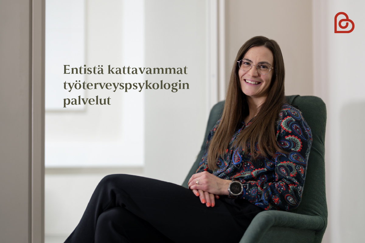 Entistä kattavammat työterveyspsykologin palvelut